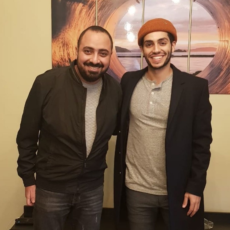 مينا مسعود ومرقس عادل