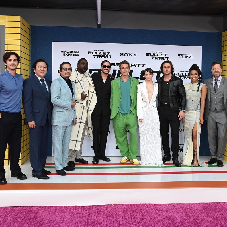 أبطال فيلم "Bullet Train"