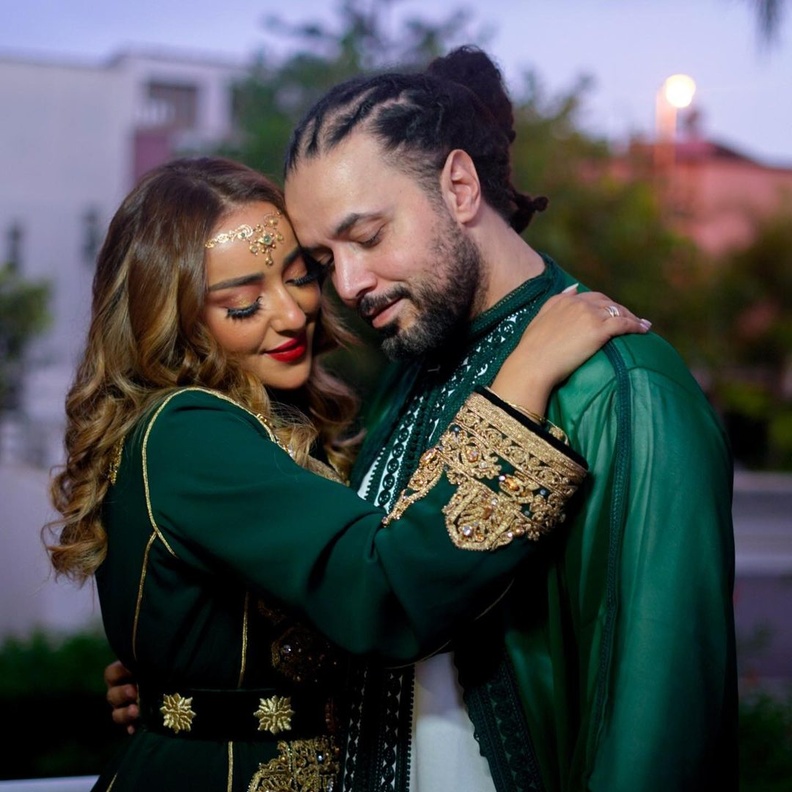 عبد الفتاح الجريني وخطيبته