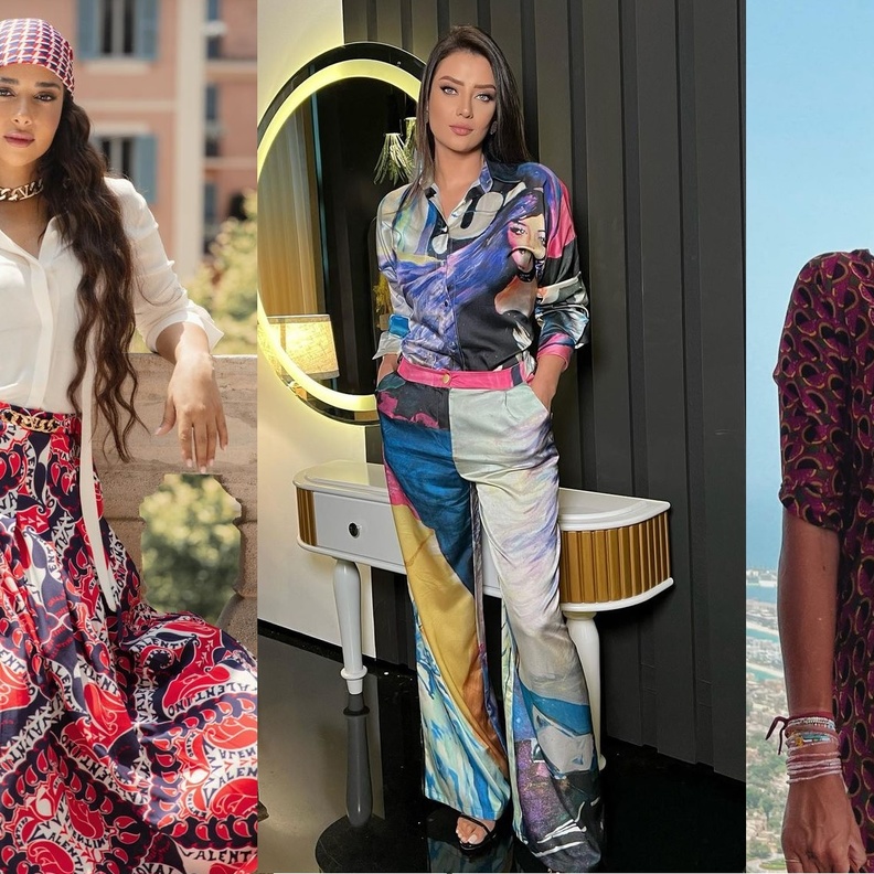 النجمات بالستايل البوهيمي