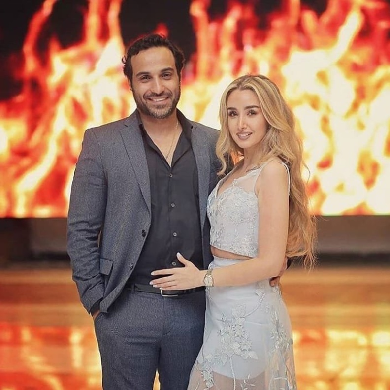 هنا الزاهد تصغر زوجها بـ14 عاما 