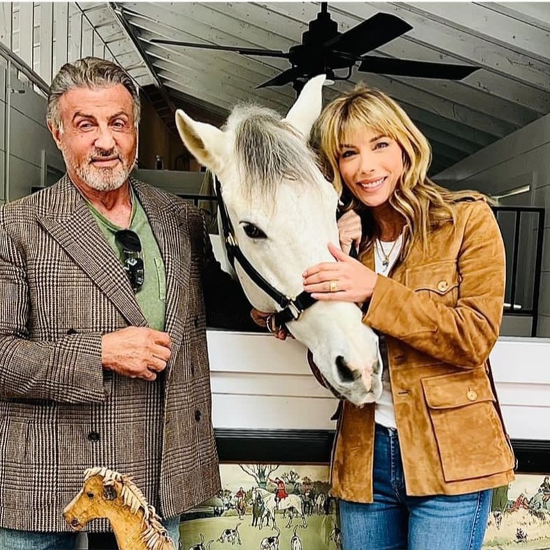 انفصال سيلفستر وزوجته بعد زواج 25 عاما_ الصورة من حسابه بإنستجرام