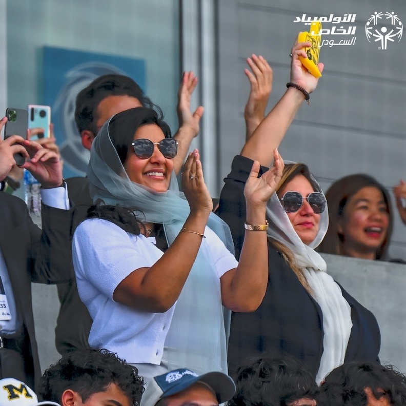 الأميرة "ريما بنت بندر" تحضر حفل افتتاح بطولة كأس العالم للأولمبياد الخاص ديترويت 2022