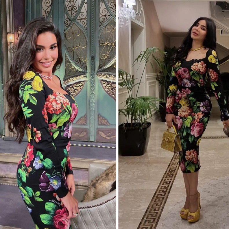 ياسمين صبري ولجين عمران تتألقان بنفس الفستان