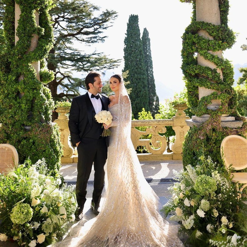 زفاف رومي شيباني في ايطاليا