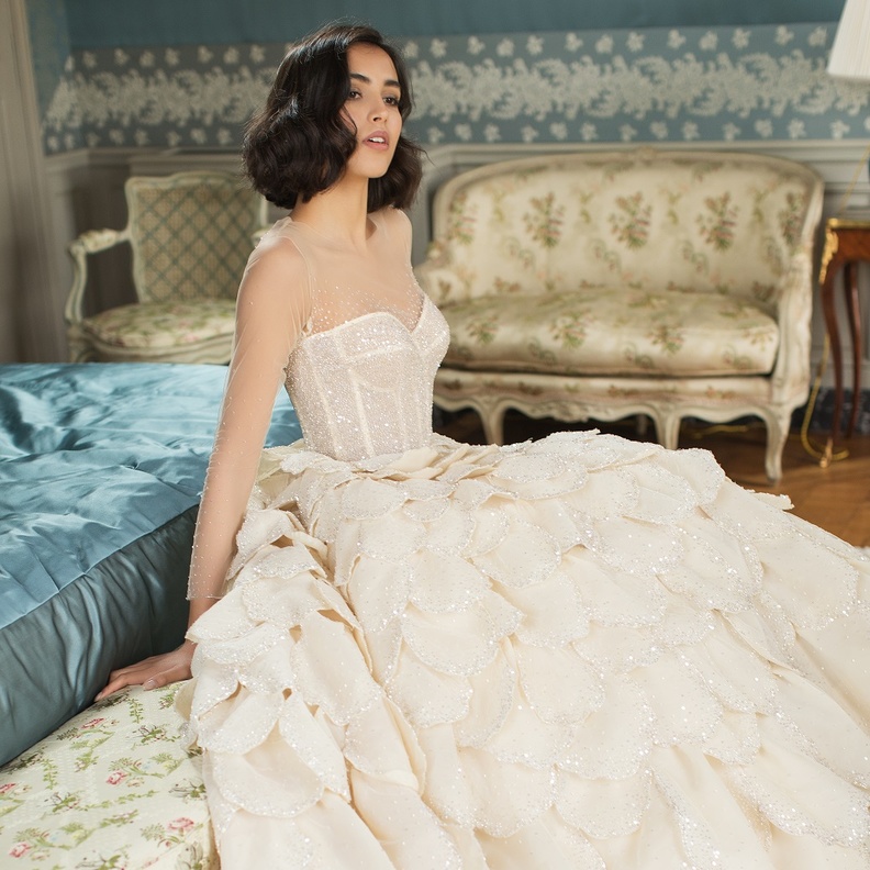 فستان زفاف منفوش @sophiecouture