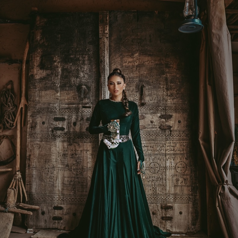 لما العقيل في عمل خاص احتفالا باليوم الوطني السعودي 92 من Lam Photography