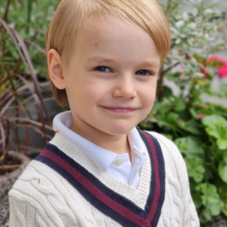 صورة جديدة للأمير غابرييل بمناسبة عيد ميلاده الخامس