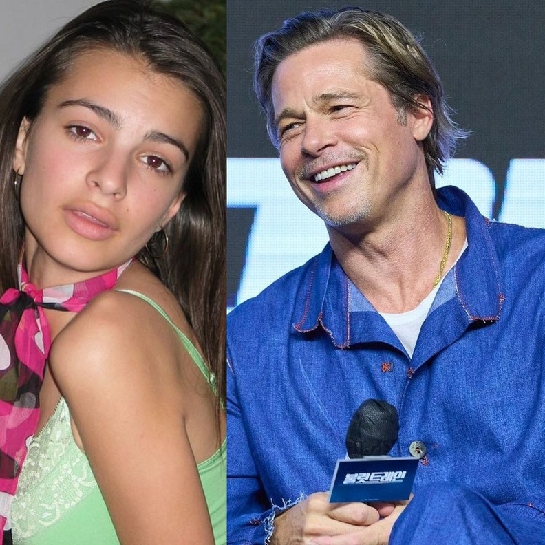 براد بيت وإميلي راتاجكوسكي