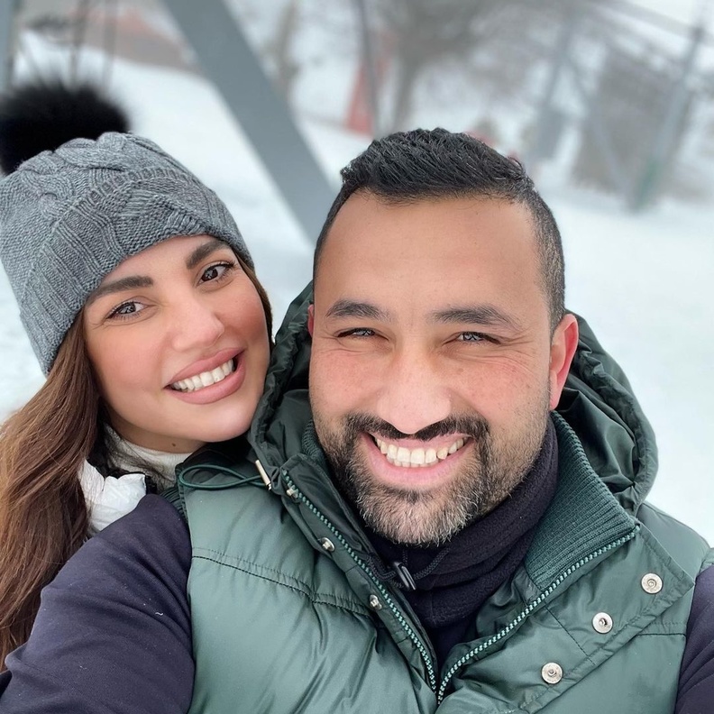 درة وزوجها هاني سعد