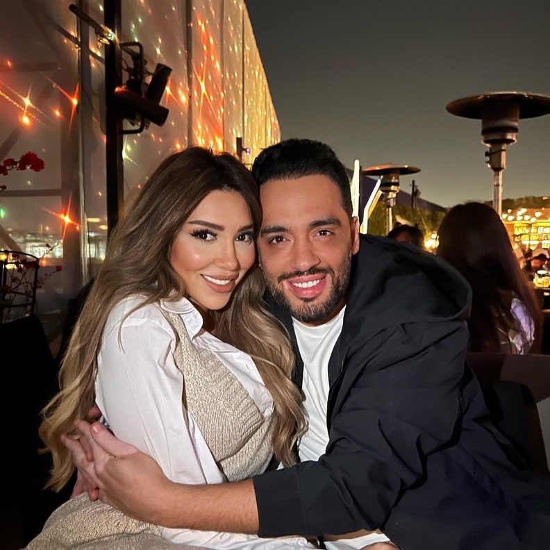 رامي جمال وزوجته