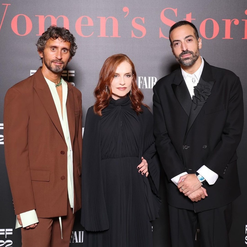 محمد الترك وإيزابيل أوبير