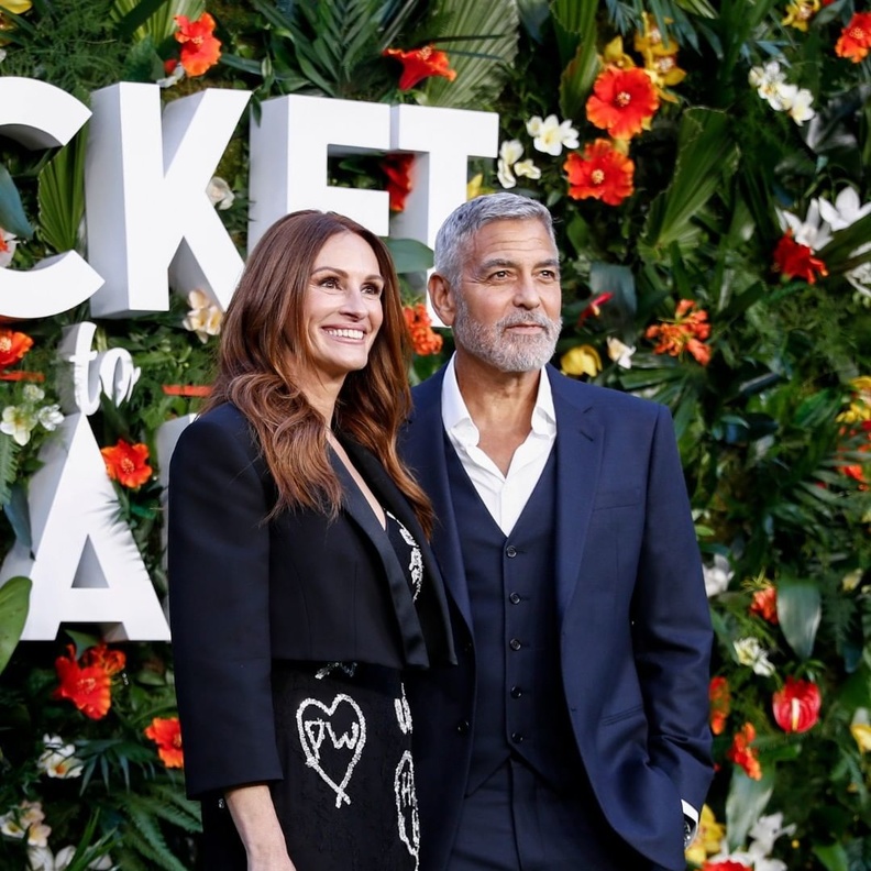 جورج كلوني وجوليا روبرتس