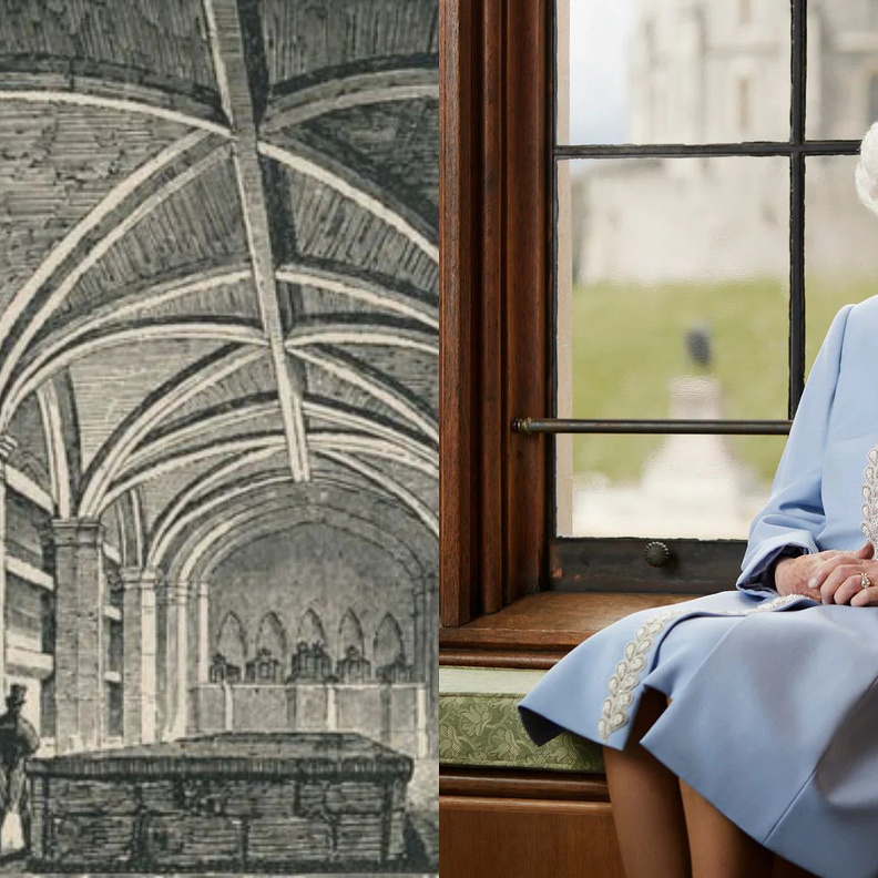 هذا ما كتب على شاهد قبر الملكة الراحلة إليزابيث الثانية