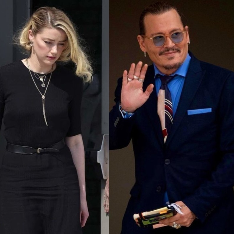 جوني ديب وآمبر هيرد