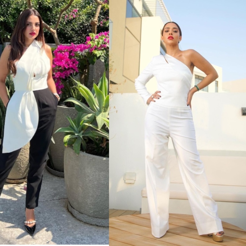 منافسة في الأناقة بين درة وبلقيس فتحي