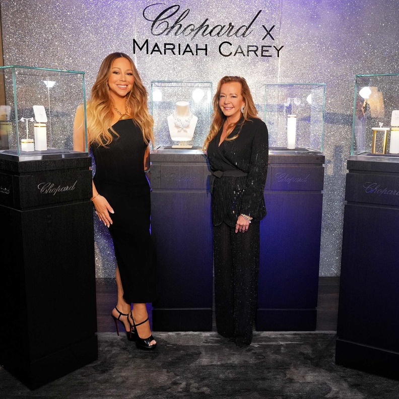 اكتشفوا مجموعتي Chopard X Mariah Carey و Happy Butterfly X Mariah Carey من شوبارد