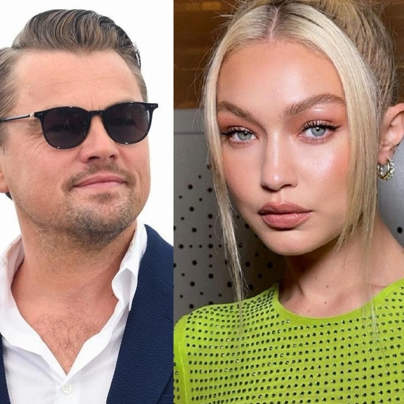 ليونادرو دي كابريو وجيجي حديد