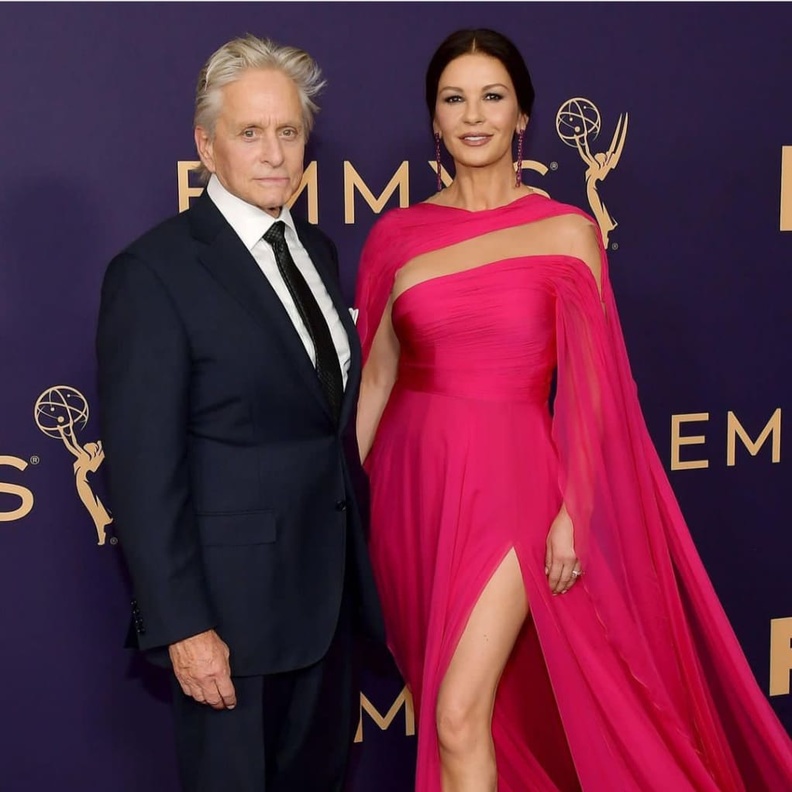 كاثرين زيتا جونز ومايكل دوجلاس