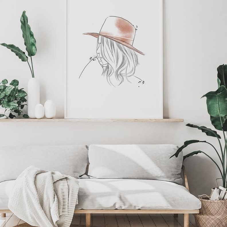 أثاث خشبي بسيط ومودرن لغرفة معيشة دافئة