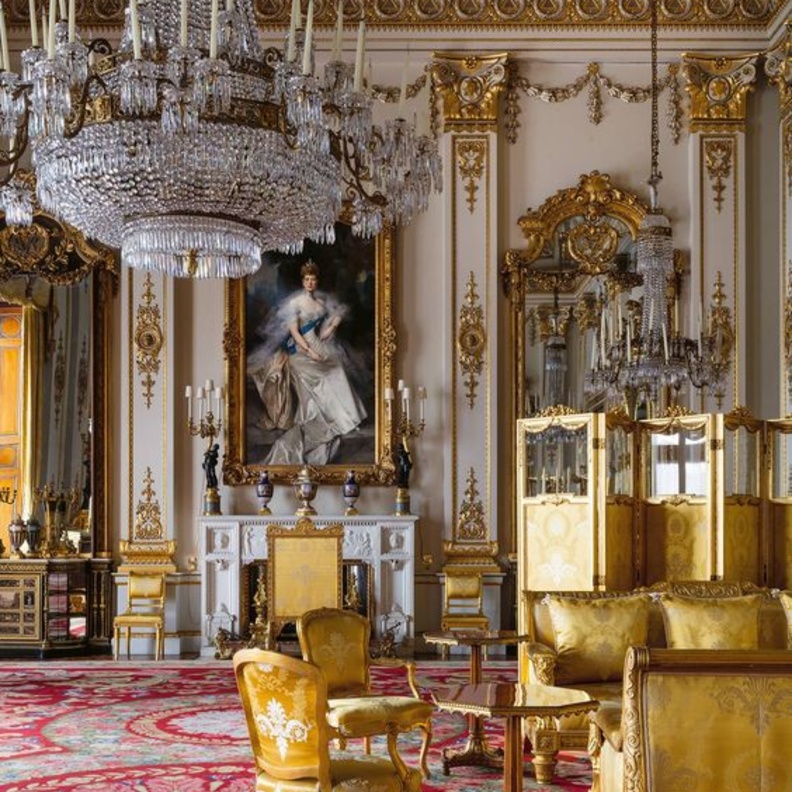 إحدى غرف قصر باكنغهام