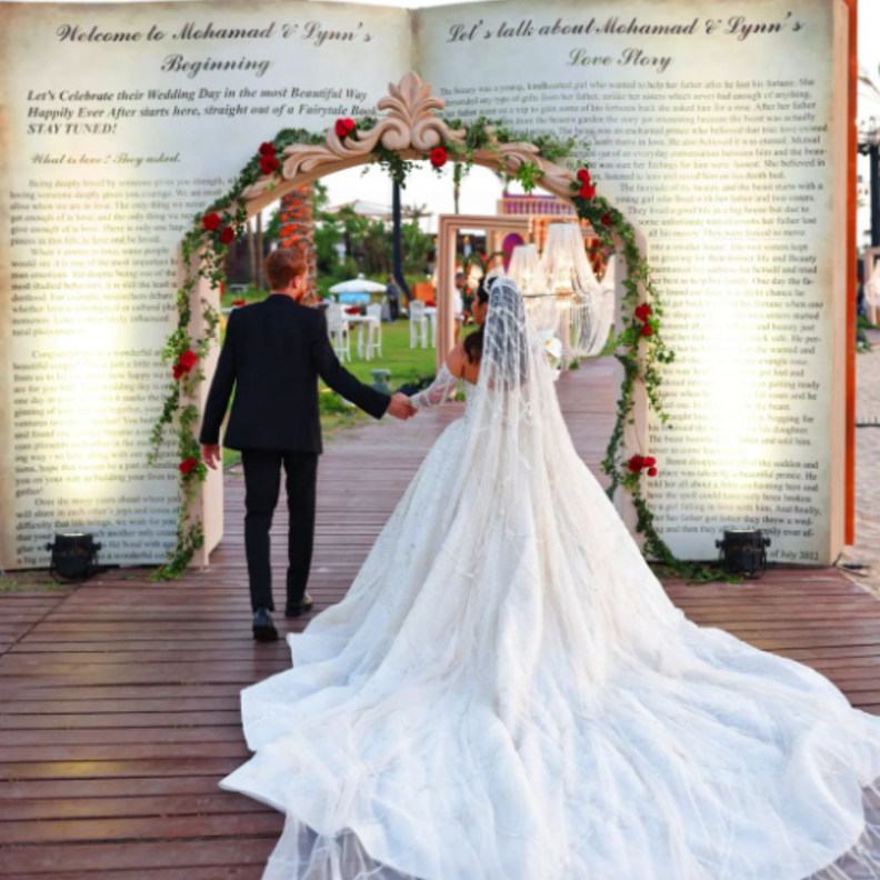 افكار اعراس جديدة مستوحى من عالم ديزني من تنفيذ فادي فتوح 