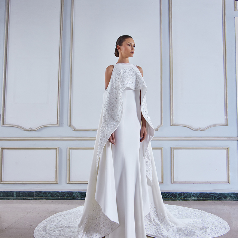 اناقة فستان زفاف جورج حبيقة