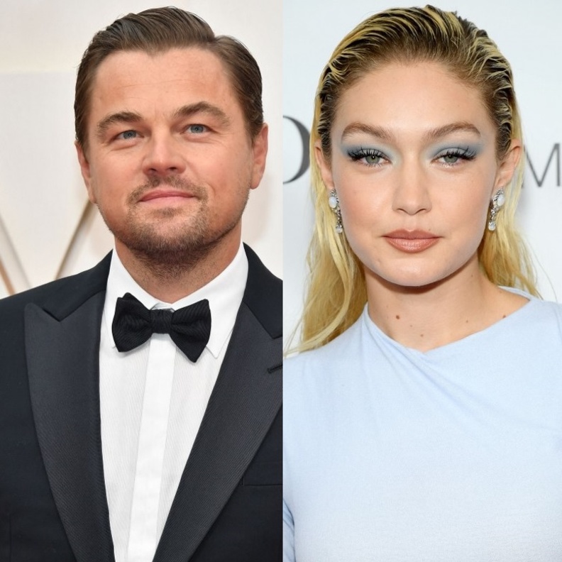 ليوناردو دي كابريو وجيجي حديد