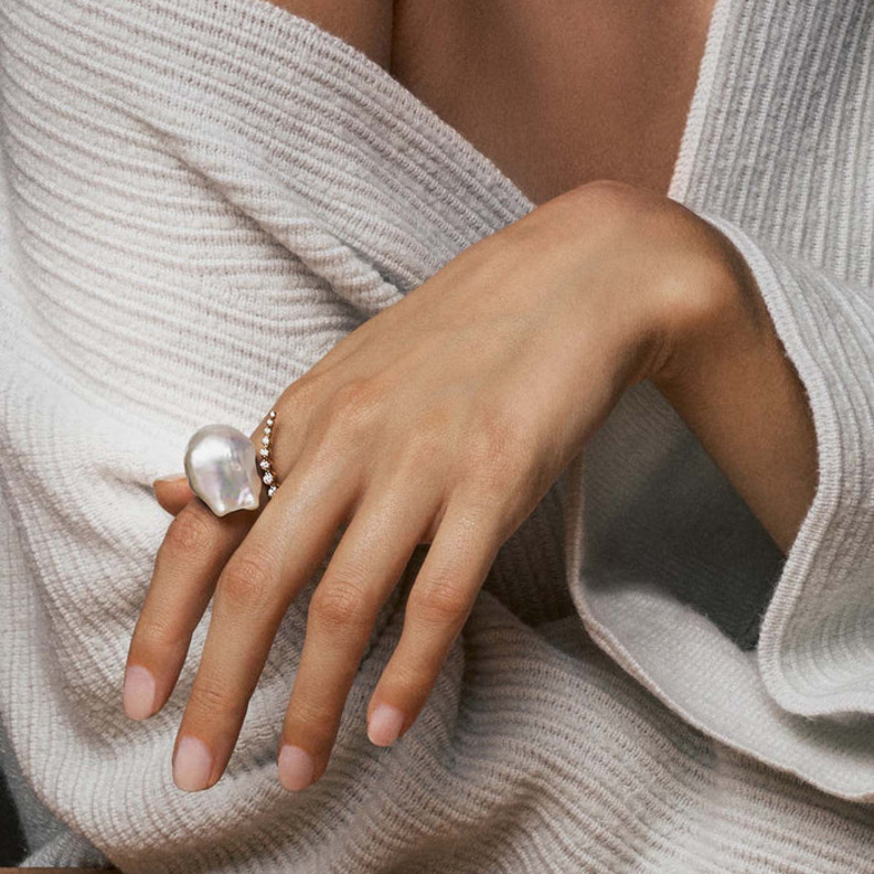 خاتم اللؤلؤ من Mizuki