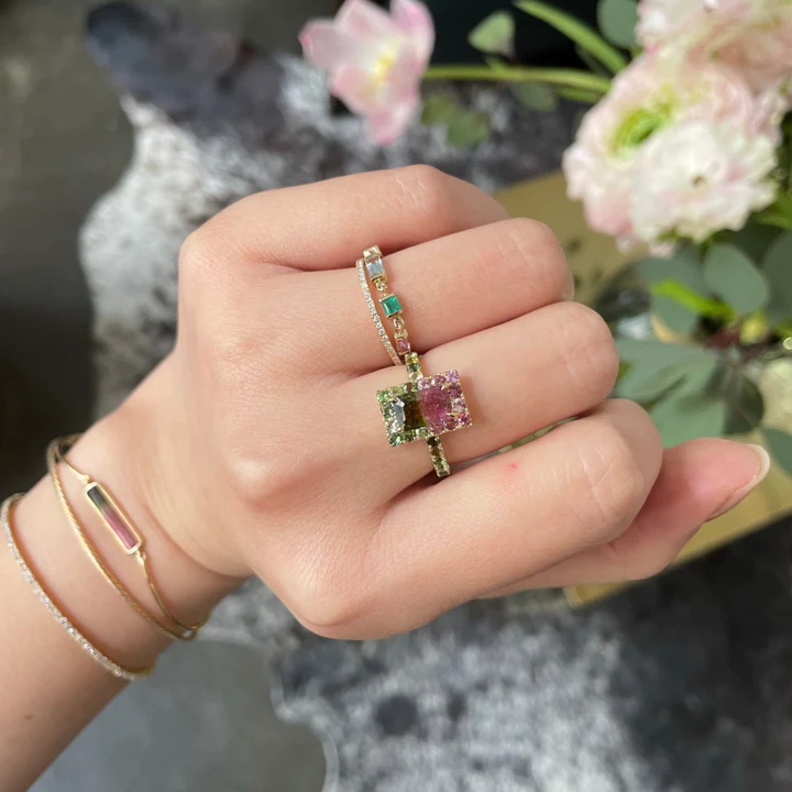 لحياة أكثر ايجابية ... اختاري المجوهرات المرصّعة بحجر التورمالين