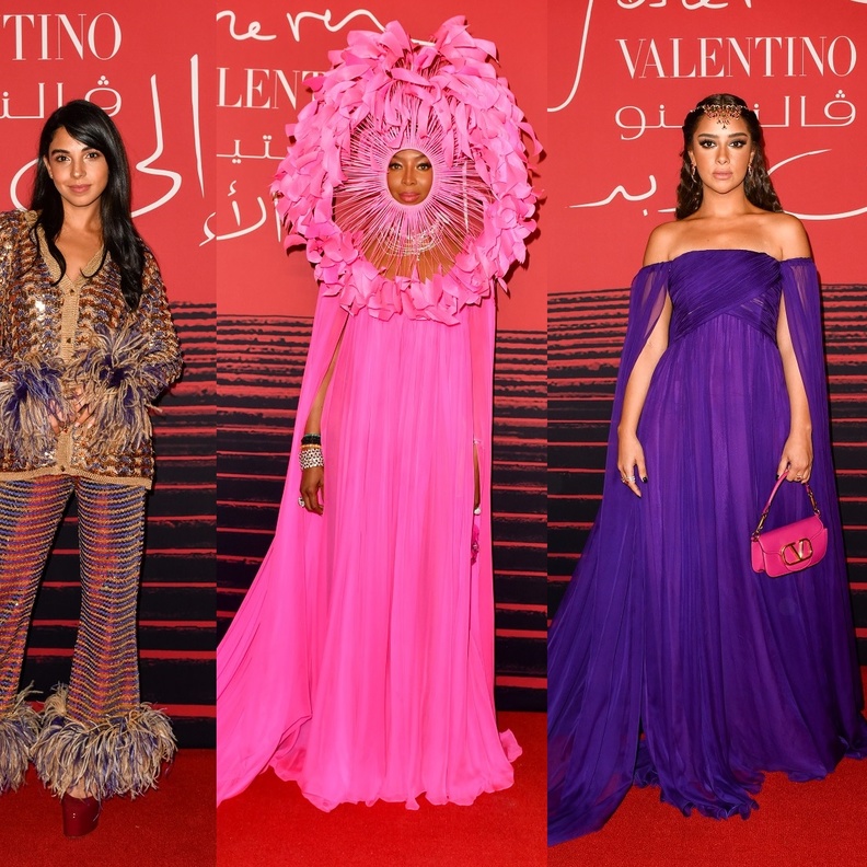 النجمات في حفل دار فالنتينو 