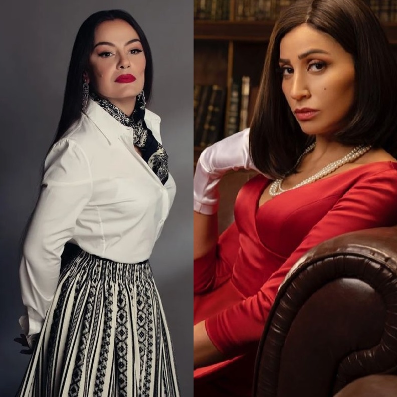 دينا الشربيني وشريهان 