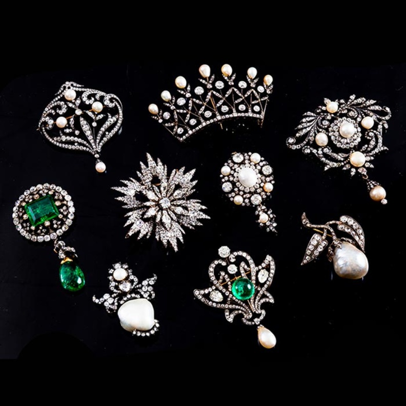 كنوز فندق لامبرت من المجوهرات التاريخية في مزاد سوذبيز