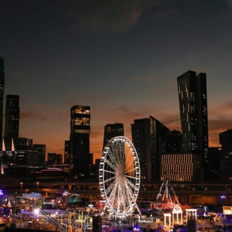 لعبة عين الرياض تعكس جمالية مدينة الرياض