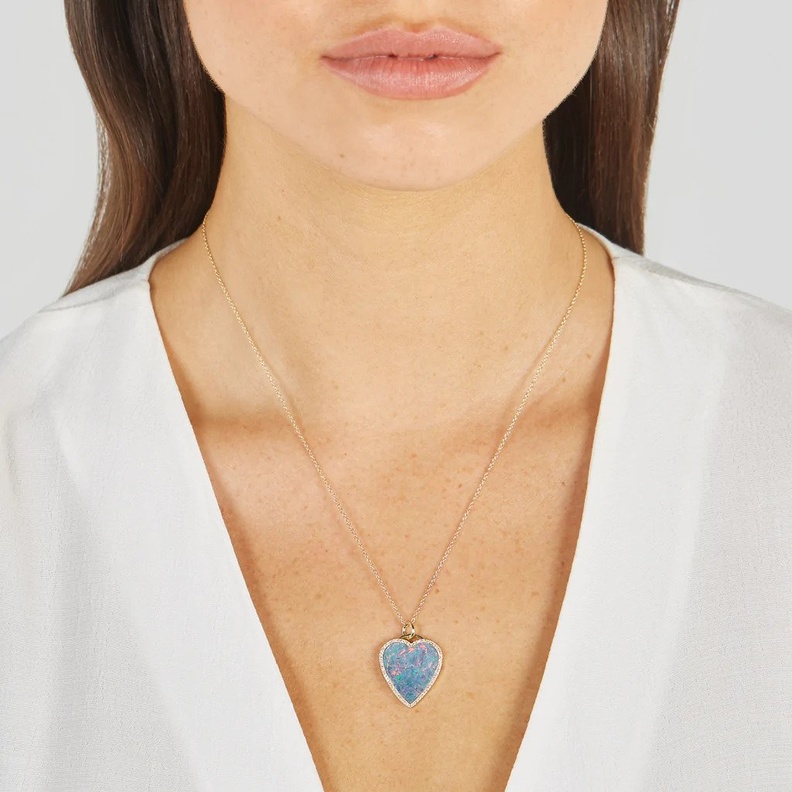 موديلات مجوهرات الأوبال لهدايا مولودات أكتوبر