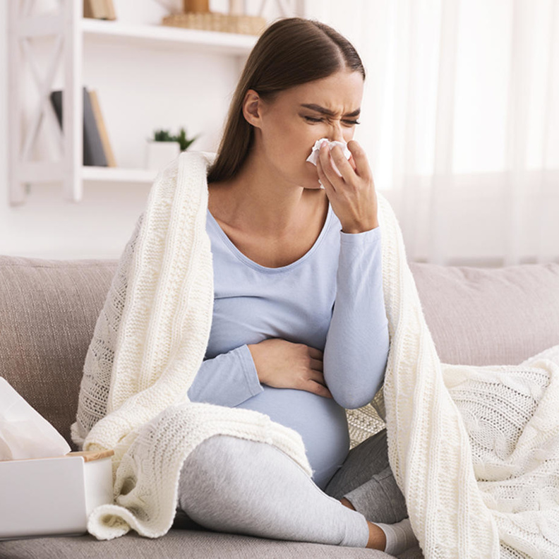 نصائح ذكية لوقاية الحامل من الاصابة بالانفلونزا في الشتاء