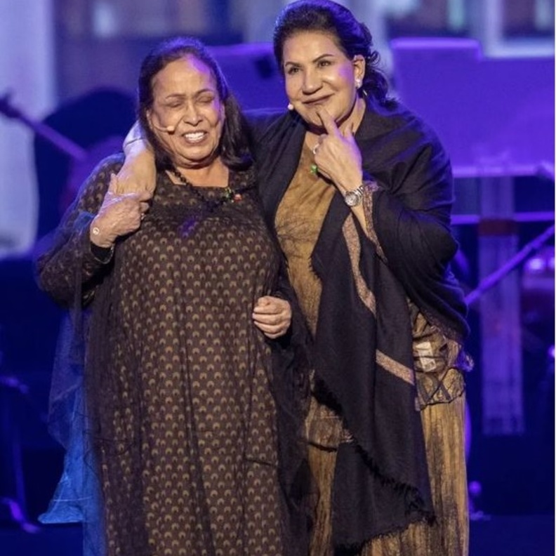 حياة الفهد وسعاد عبدالله