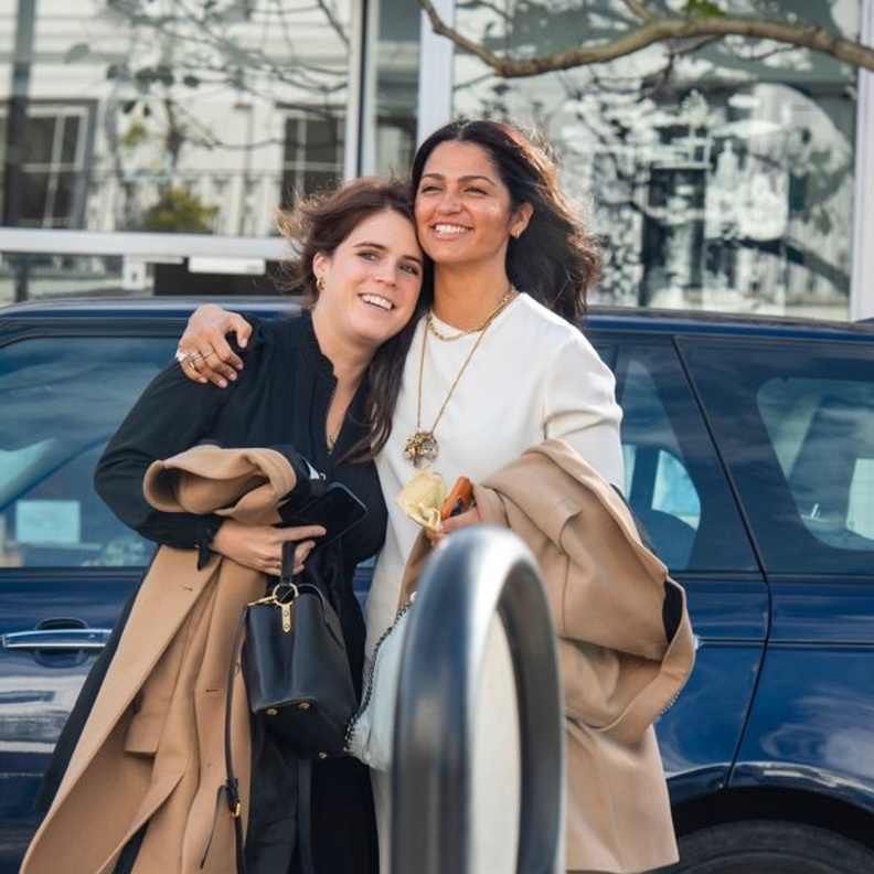 الأميرة يوجين تقابل زوجة ماثيو ماكونهي في موعد غداء