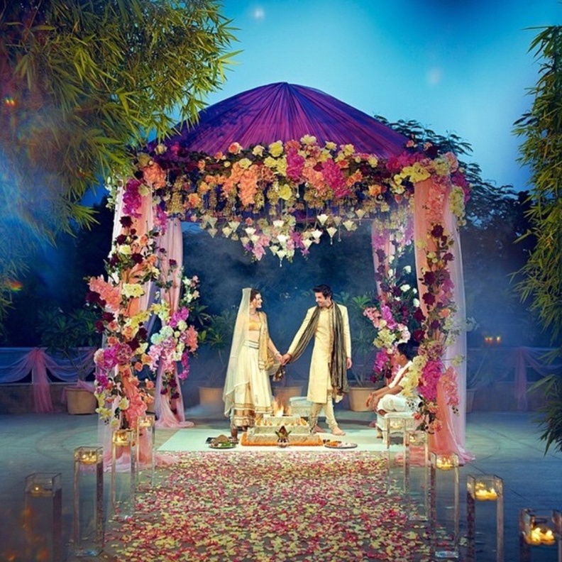 جانب من حفل زفاف في الهند