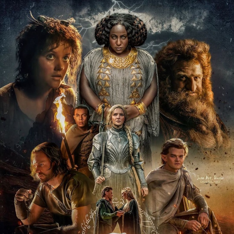 مسلسل "The Rings of Power"