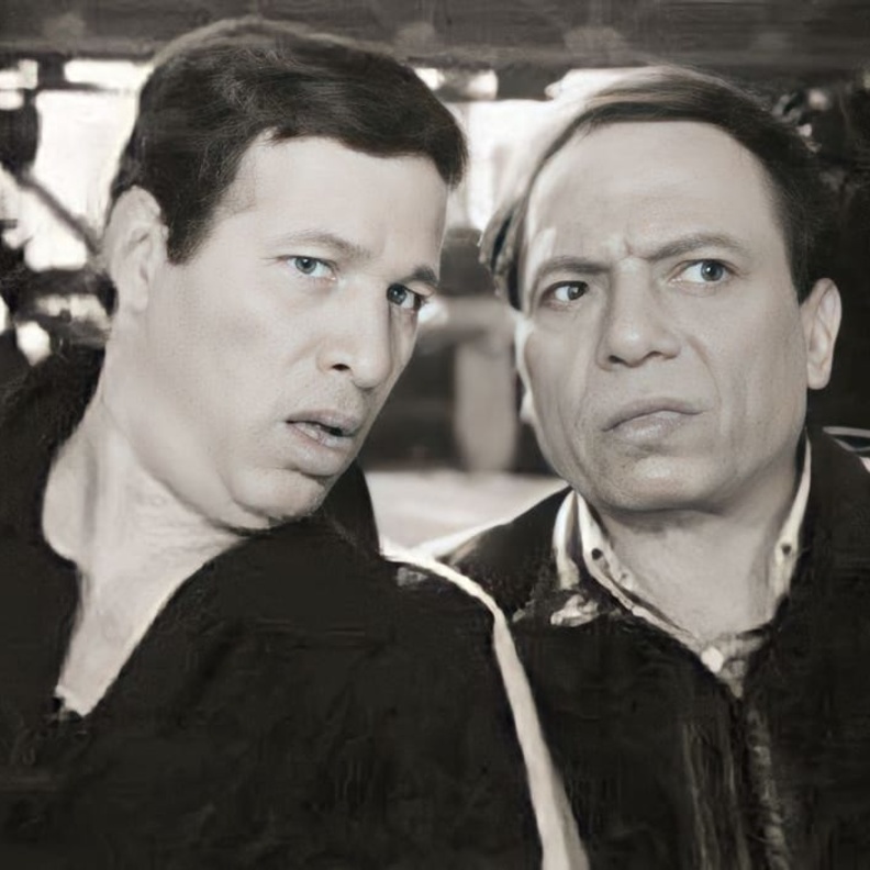 سعيد صالح وعادل إمام