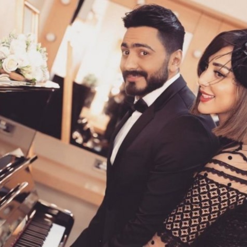 نجوم تغلبوا أكثر من مرة على خلافاتهم الزوجية وانتصر الحب في حياتهم بينهم تامر حسني ويزن السيد