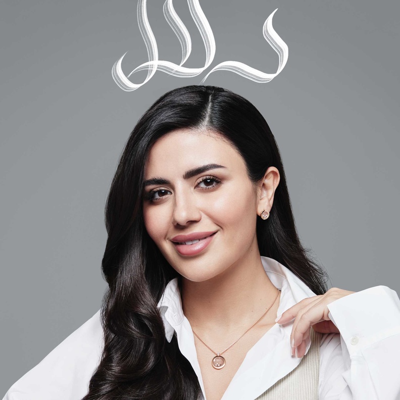 مجوهرات Happy Diamonds-Happy Me إصدار خاص بالحروف العربية حروف متراقصة