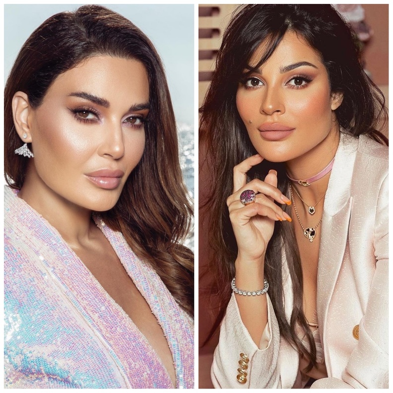 نادين نسيب نجيم وسيرين عبد النور