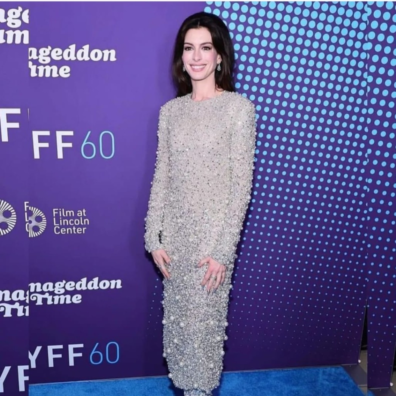 آن هاثاواي في أحدث ظهور