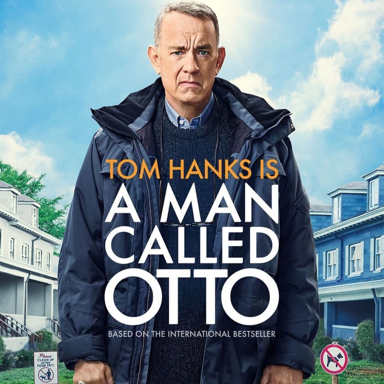 توم هانكس على بوستر فيلم "A Man Called Otto"