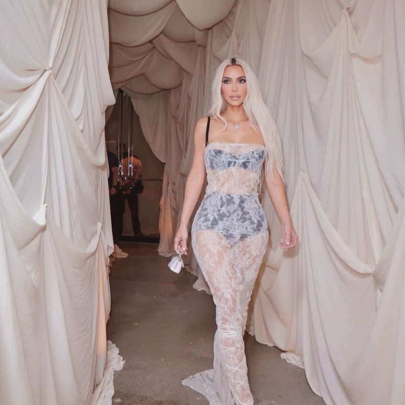 كيم كارداشيان في أحدث ظهور