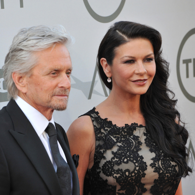 كاثرين زيتا جونز Catherine Zeta-Jones ومايكل دوغلاس Michael Douglas