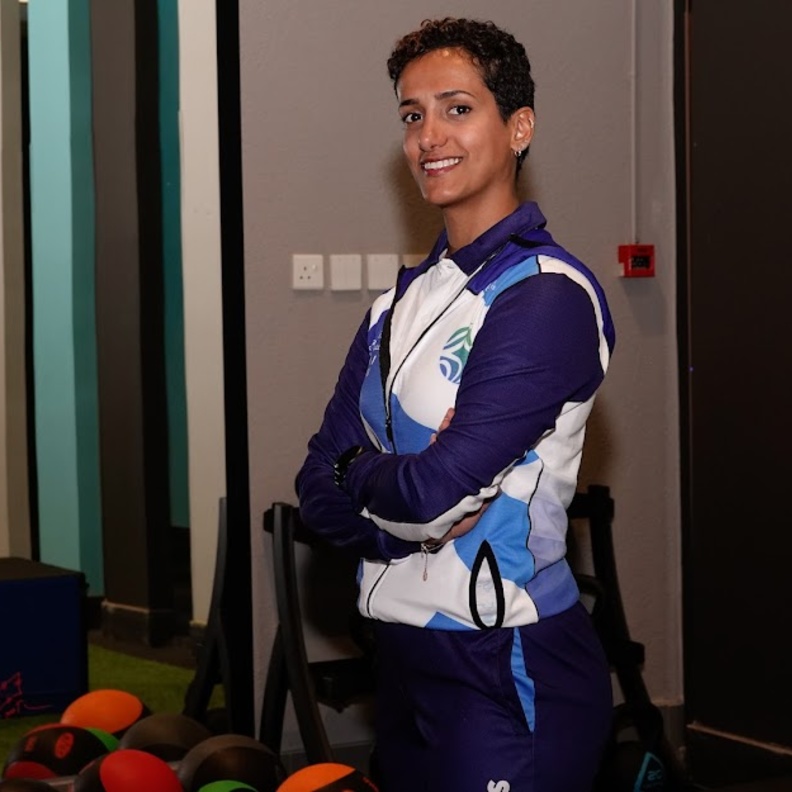 اللاعبة "أفنان البطاطي" لـ "هي": دورة الألعاب السعودية حدث تاريخي هام للمرأة السعودية