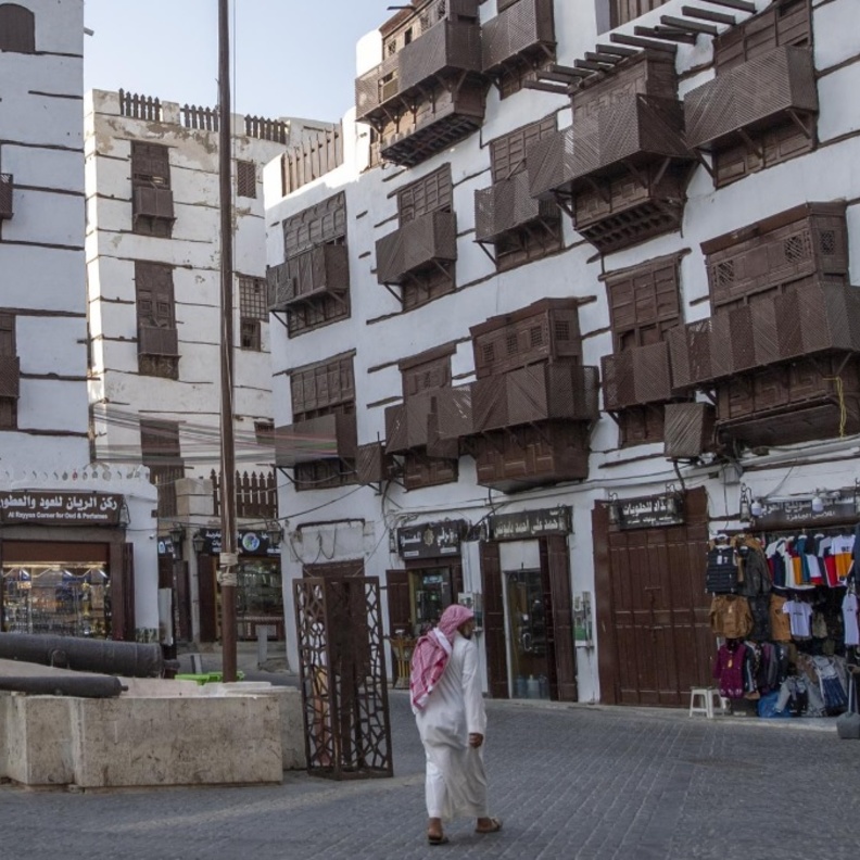 جدة التاريخية أحد أهم وجهات شتاء السعودية - المصدر هيئة التراث